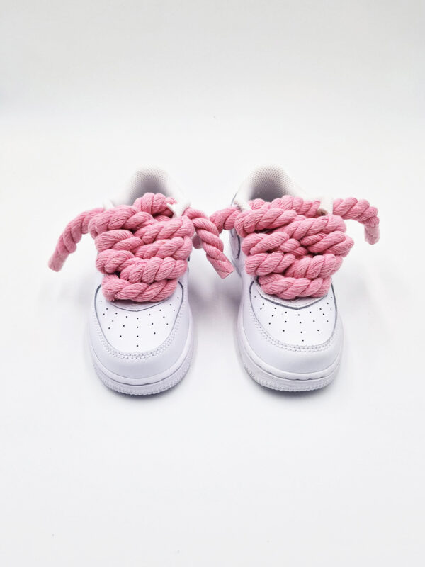 Nike Air Force 1 Rope Laces Pink Baby