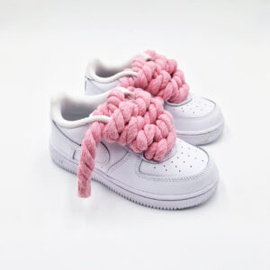 Nike Air Force 1 Rope Laces Pink Baby