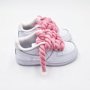 Nike Air Force 1 Rope Laces Pink Baby