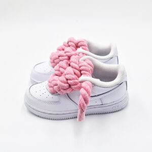 Nike Air Force 1 Rope Laces Pink Baby