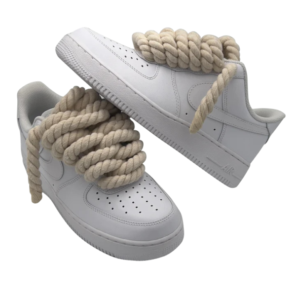 Nike Air Force 1 Rope Laces Beige