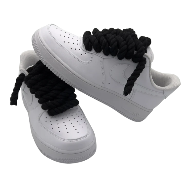 Nike Air Force 1 Rope Laces Black