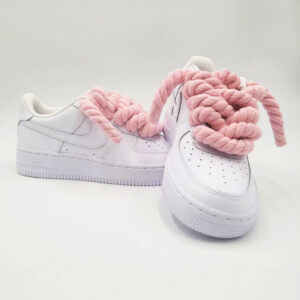 Nike Air Force 1 Rope Laces Pink