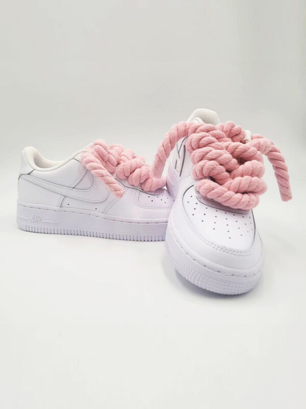 Nike Air Force 1 Rope Laces Pink