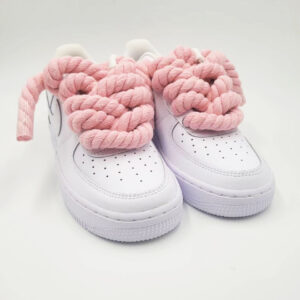 Nike Air Force 1 Rope Laces Pink