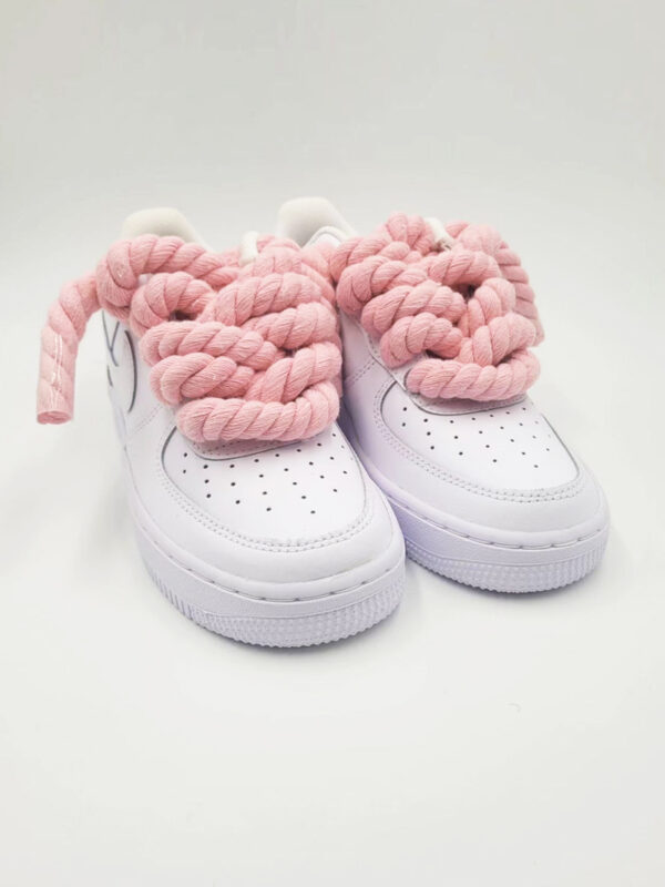 Nike Air Force 1 Rope Laces Pink