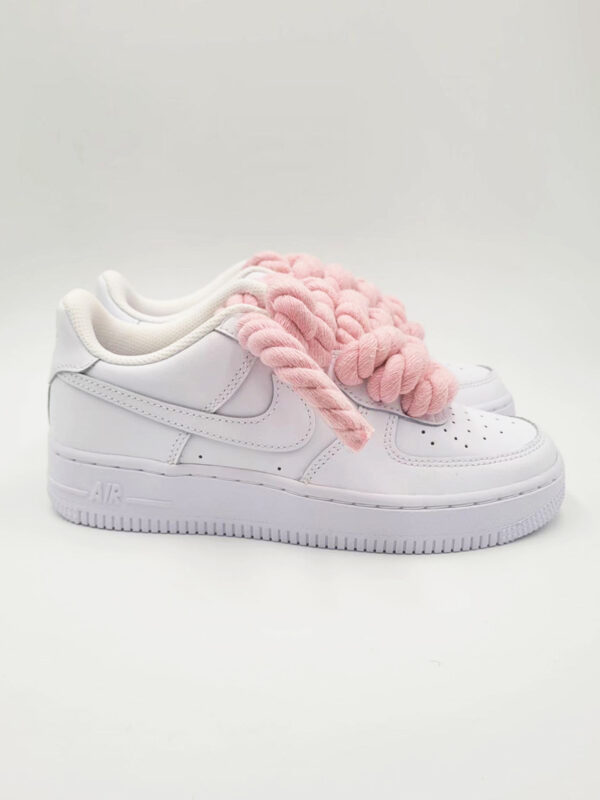 Nike Air Force 1 Rope Laces Pink