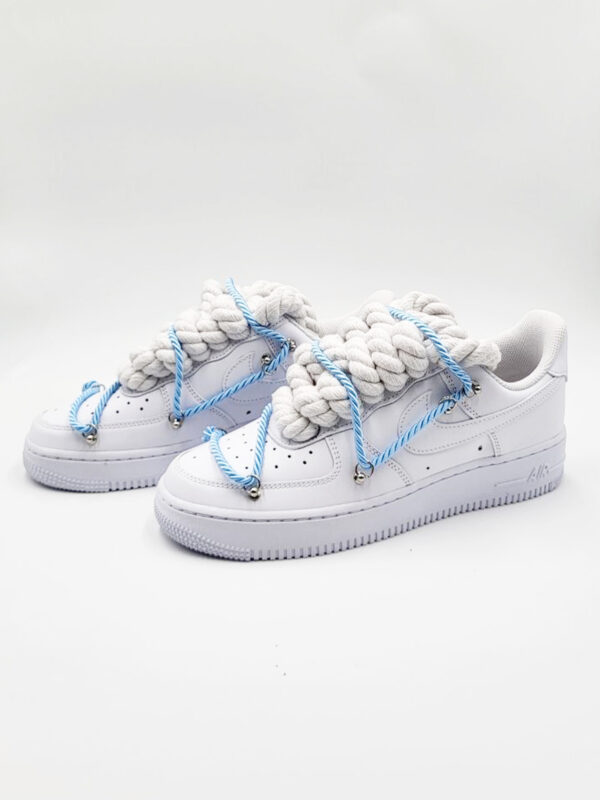 Nike Air Force 1 Rope Laces Turquoise