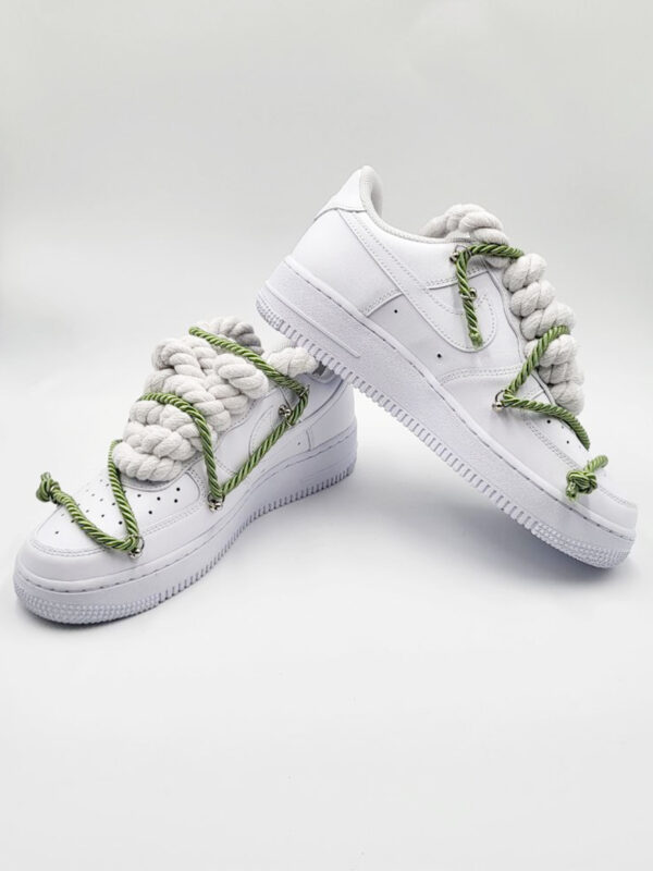 Nike Air Force 1 Rope Laces Green