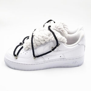 Nike Air Force 1 Rope Laces Double BW