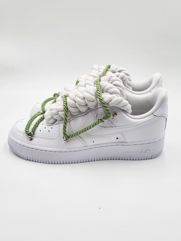 Nike Air Force 1 Rope Laces Green