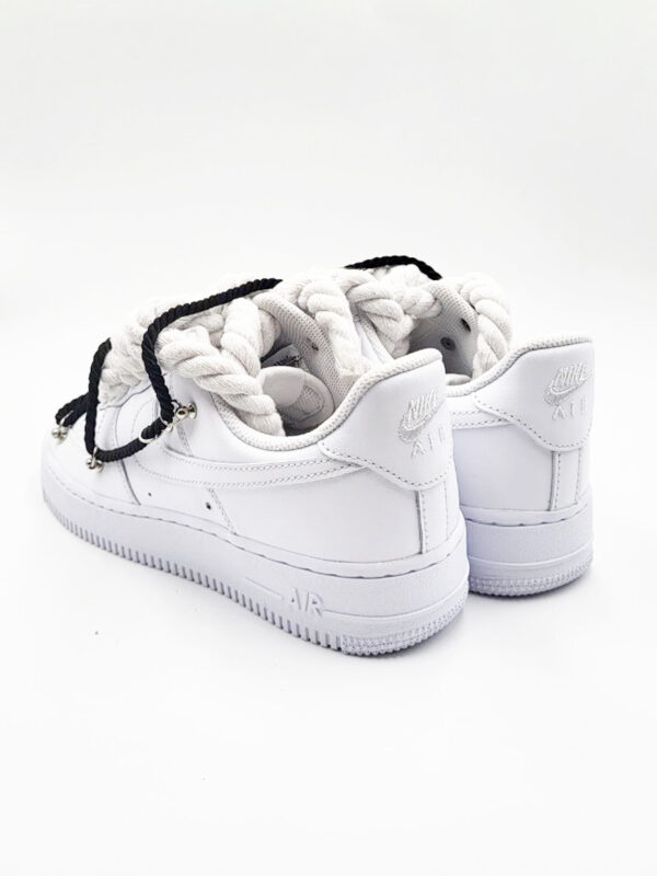 Nike Air Force 1 Rope Laces Double BW