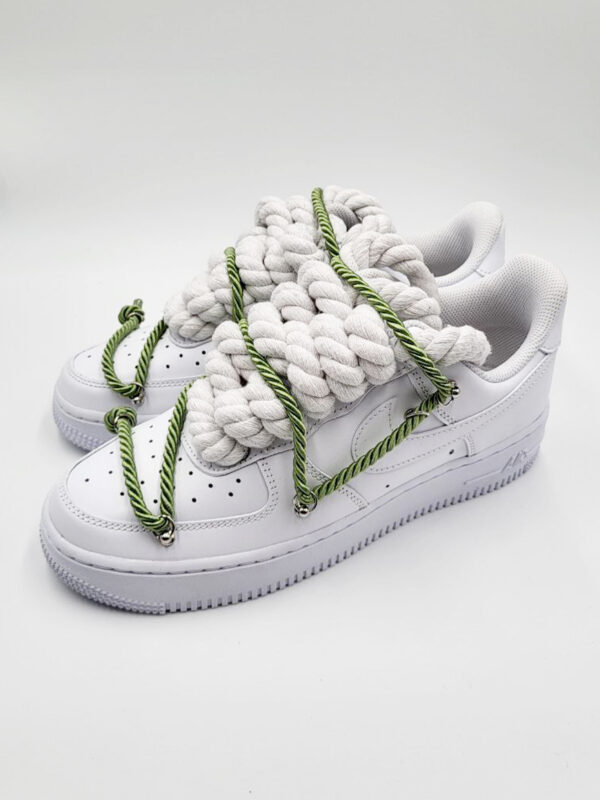 Nike Air Force 1 Rope Laces Green