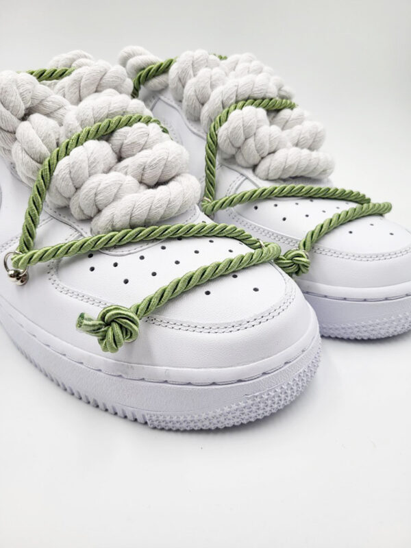 Nike Air Force 1 Rope Laces Green